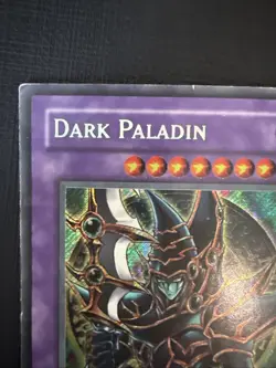 Yugioh Dark Paladin DMG-001 Secret Rare Limited Edition - Image 3