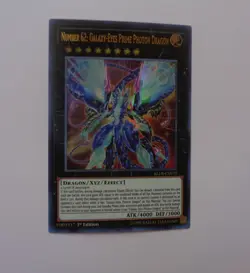 Number 62: Galaxy-Eyes Prime Photon Dragon BLLR-EN070 (Ultra Rare, 1st Ed, LP) - Image 1