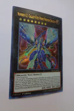 Number 62: Galaxy-Eyes Prime Photon Dragon BLLR-EN070 (Ultra Rare, 1st Ed, LP) - Image 2