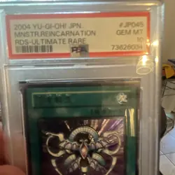 Konami Yu-Gi-Oh! TCG Rise of Destiny Monster Reincarnation RDS-JP045 PSA 10 - Image 2
