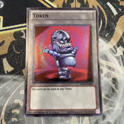 Yugioh TKN4-EN009 Token (Ojama) Black Super Rare NM - Image 1
