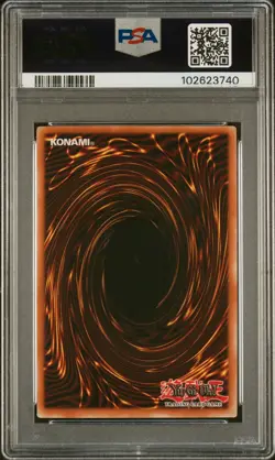 2004 SYE-001 YU-GI-OH! DARK MAGICIAN 1ST EDITION PSA 8 - Image 2