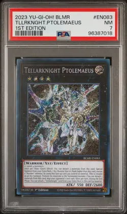 Tellarknight Ptolemaeus - BLMR-EN083 - 1st Edition - Yu-Gi-Oh! - PSA 7 - Image 2