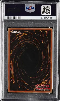 2002 YU-GI-OH! STARTER DECK: YUGI #006 DARK MAGICIAN PSA 6 - Image 2