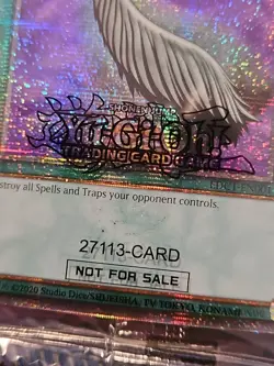 Yu-Gi-Oh! Harpie's Feather Duster EDC1-EN001 Quarter Century Rare Alternative - Image 3