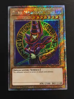 Yugioh Dark Magician - RA03-EN080 - Platinum Secret Rare - NM - Image 1