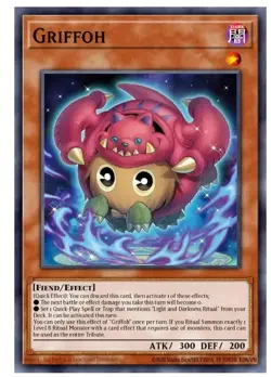 Griffoh - CORI-EN004 - Ultra Rare YuGiOh - English IN HAND! - Image 1