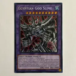 Egyptain God Slime RA01-EN029 Secret Rare 1st Edition YuGiOh Tcg NM Single! - Image 1