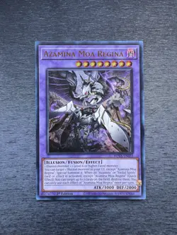 YuGiOh! Azamina Moa Regina ROTA - Error Misprint Anubis Shift 1st Ed Near Mint - Image 1