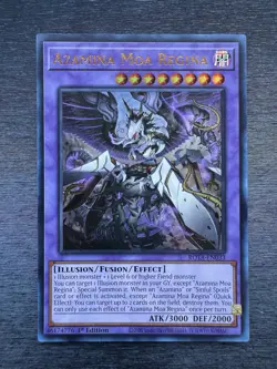 YuGiOh! Azamina Moa Regina ROTA - Error Misprint Anubis Shift 1st Ed Near Mint - Image 2