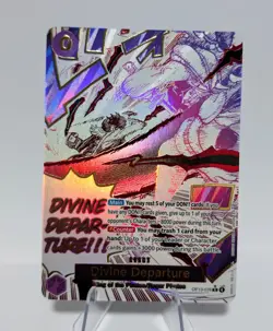 Bandai One Piece Card Game Divine Departure OP13-076 Alt Art Foil Rare English - Image 1