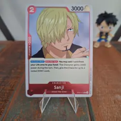 Sanji OP01-013 One Piece Romance Dawn Pre Errata - Image 1