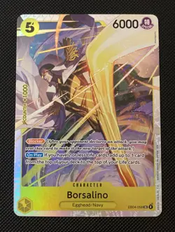One Piece Borsalino EB04-058 SR Adventure On Kami’s Island OP-15 NM ⭐ - Image 1