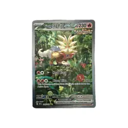 Pokemon TCG Gouging Fire EX 204/162 Temporal Forces Special Illustration Card - Image 2