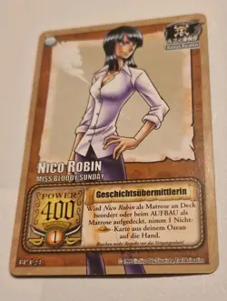 One Piece Karte BP-C23 Nico Robin Geschichtsubermittlerin - Image 1