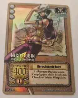 One Piece Karte HOLO CS-C07 Nico Robin Berechnende Lady - Image 1