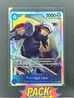 Trafalgar Law SR (4x) Play Set ST17-002 PRB02 One Piece CCG English - Image 3