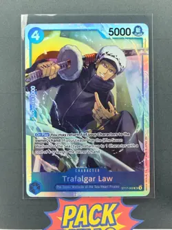 Trafalgar Law SR (4x) Play Set ST17-002 PRB02 One Piece CCG English - Image 4