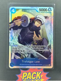 Trafalgar Law SR (4x) Play Set ST17-002 PRB02 One Piece CCG English - Image 5