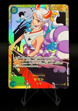 One Piece Yamato OP01-121 The Best Secret Foil Japanese Near Mint - Image 1