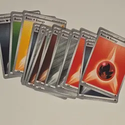 Pokemon Cards White Flare Bulk Holo, Reverse Holo And Energy cards - Image 4