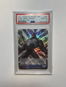 2021 WEISS SCHWARZ JPN MARVEL SR #087 DARK HERO, VENOM PSA 10 - Image 1