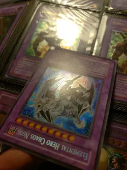 Elemental Hero Chaos Neos Secret Rare Unlimited GLAS-EN036 - Image 4
