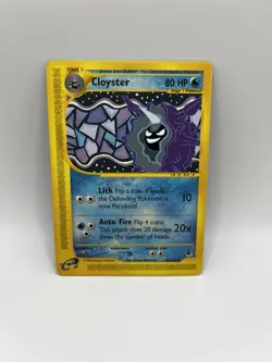 Pokemon TCG Cloyster Expedition Base Set Regular Rare Card 42/165 - Image 1
