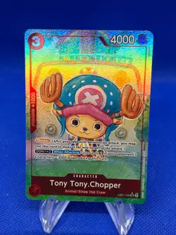 One Piece Extra Booster Memorial Collection Tony Tony Chopper OP08-007 Alternate - Image 1