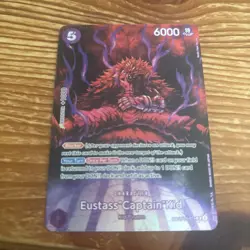 OP05-074 Eustass "Captain" Kid (SP) ONE PIECE Card TCG NM English - Image 1