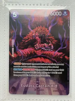 OP05-074 Eustass "Captain" Kid (SP) ONE PIECE Card TCG NM English - Image 1