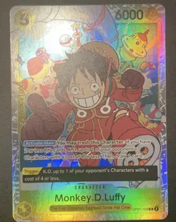 One Piece TCG | Monkey.D.Luffy | OP07-109 | SR | NM | English - Image 2
