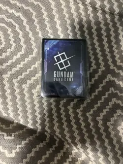 Official Card Sleeves EX Space Black GUNDAM BANDAI FEST - Image 1