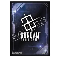 Official Card Sleeves EX Space Black GUNDAM BANDAI FEST - Image 3
