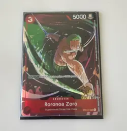 Bandai One Piece Card Game Roronoa Zoro ST01-013 Character, Gift Collection 2023 - Image 1