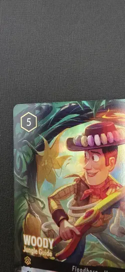 Woody - Jungle Guide Disney Lorcana TCG Set Championship Top 8 Promo FOIL - Image 3