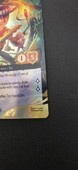 Woody - Jungle Guide Disney Lorcana TCG Set Championship Top 8 Promo FOIL - Image 5