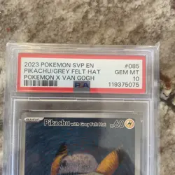 Pikachu with Grey Felt Hat 085 Sv: Scarlet & Violet Promo Cards Regular - Image 2