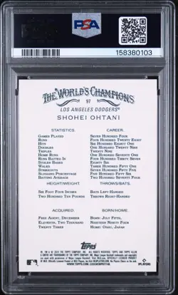 2024 ALLEN & GINTER #97 SHOHEI OHTANI PSA 9 MINT - Image 2