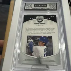 Shohei Ohtani 2023 #LB-01 Graded Gem Mint 10 Slab Los Angeles Dodgers #Shohei - Image 2