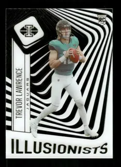 2021 Panini Illusions #ILL-10 Trevor Lawrence Illusionists - Image 1