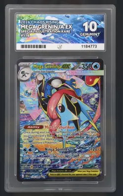 Mega Greninja Ex 116/086 Ace 10 Perfect Subs - Image 1