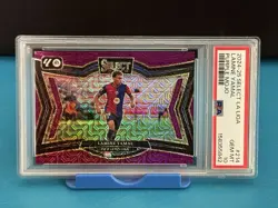 Lamine Yamal 2024-25 Select La Liga #214 Barcelona Purple Mojo PSA 10 GEM MINT - Image 3