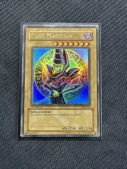 Dark Magician LOB-005 The Legend of Blue Eyes White Dragon 1st Edition - Image 1