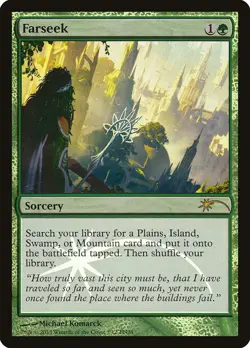 Farseek (FNM) FOIL Promo HEAVILY PLD Sorcery Special MAGIC MTG CARD ABUGames - Image 1