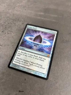 LOTUS PETAL FOIL MAGIC THE GATHERING MTG FROM THE VAULT EXILED - Image 3