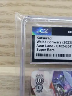 Katsuragi Weiss Schwarz 2023 CGC 10 Gem Mint Super Rare Azure Lane - Image 2