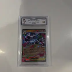 Pokemon TCG 2025 Mega Charizard X EX 013/094 Phantasmal Flames Holo MGC 10 - Image 1