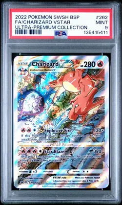 Charizard VSTAR SWSH262 - Black Star Promo - Ultra-Premium Collection - PSA 9 - Image 3