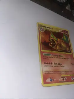 Pokemon TCG Charizard LV.76 Holo Secret Rare Card 103/100 Stormfront MP - Image 2